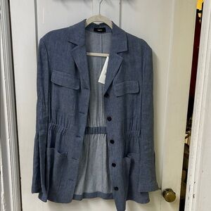Theory Blue Women's Blazer